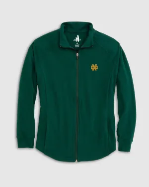 Women's Notre Dame Blakey Full Zip Fleece Jacket