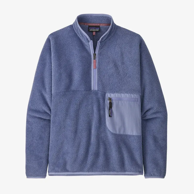 Women's Patagonia | Re-Tool Fleece 1/2 Zip Pullover | Current Blue