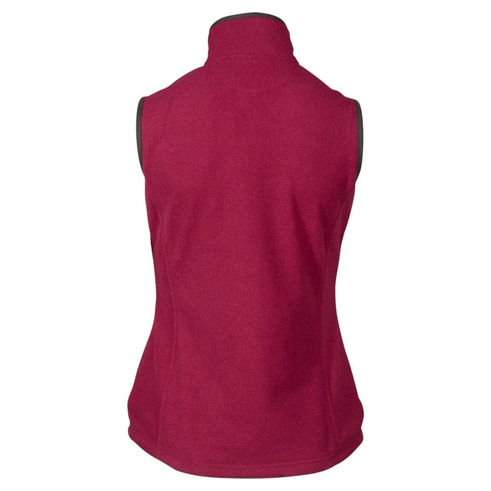 Woodcock Ladies Fleece Waistcoat - Classic Burgundy by Seeland