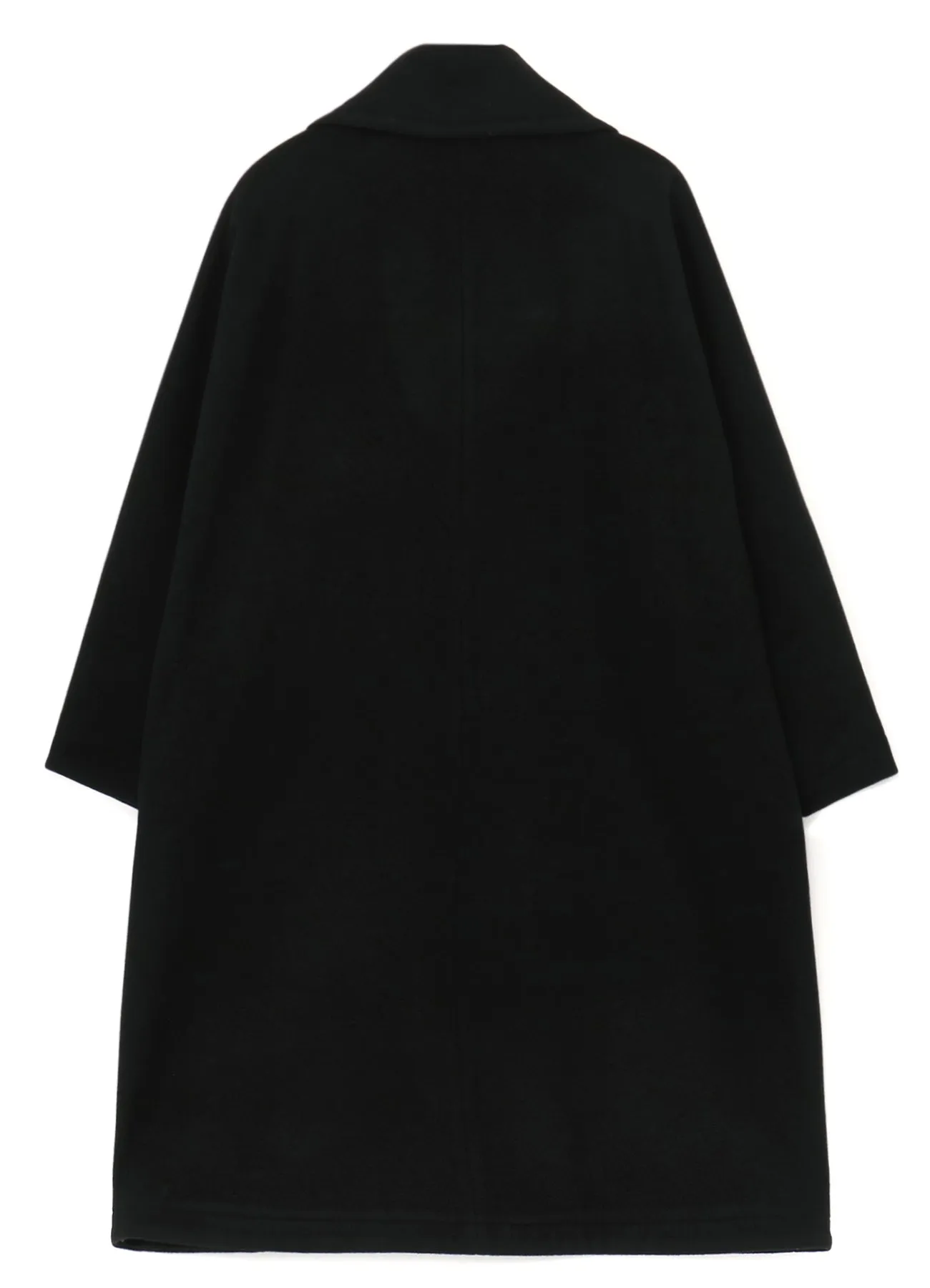 WOOL MOSSER COAT WITH STOLE