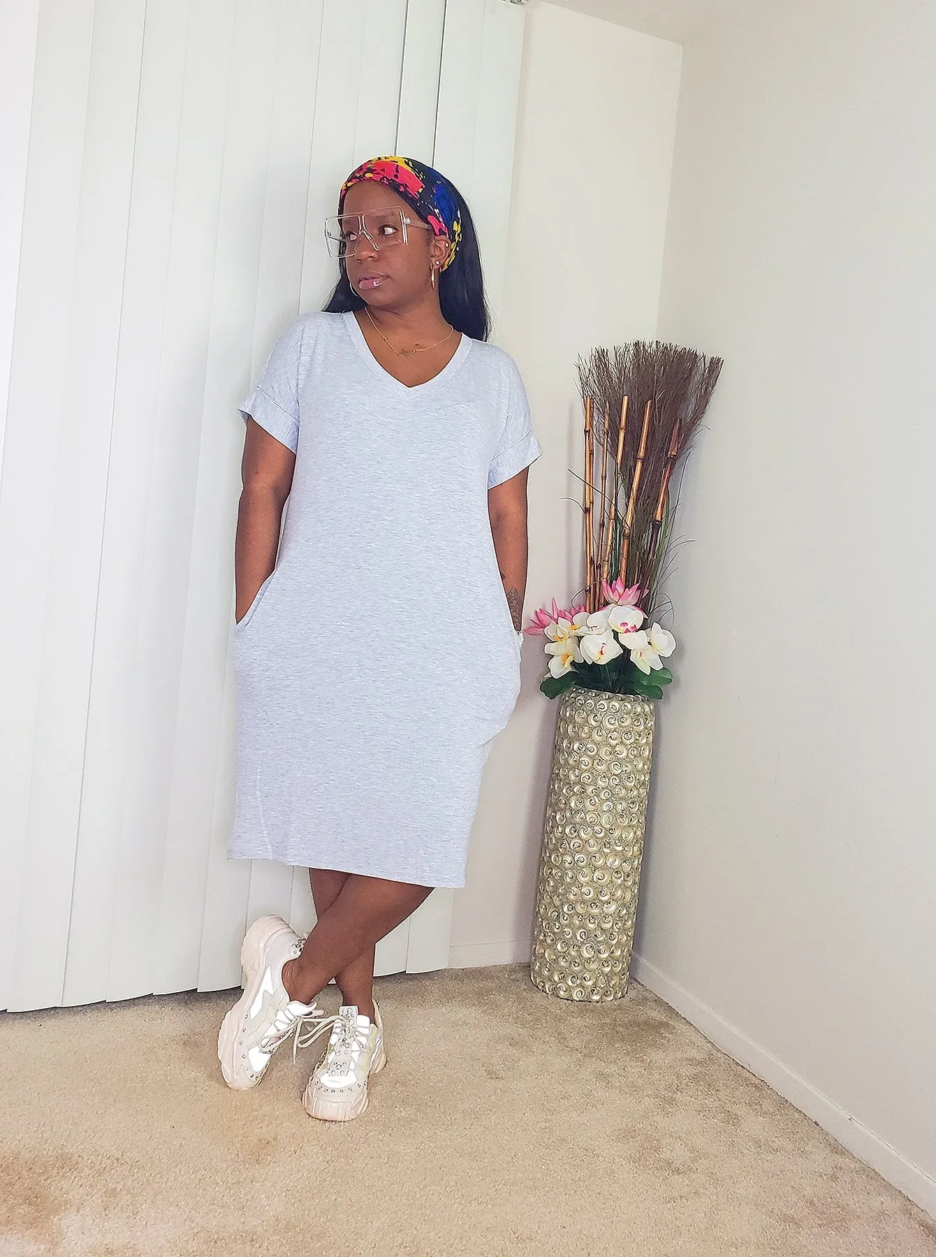 YANDY - T Shirt Dress