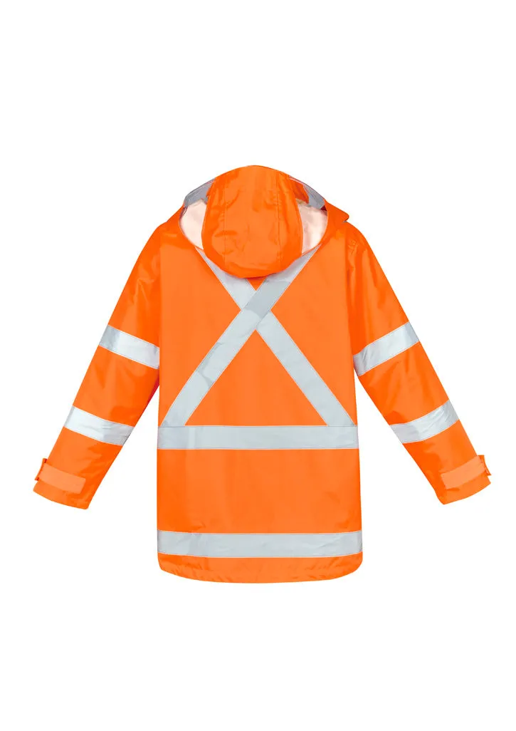 ZJ616 Syzmik Mens TTMC-W17 Hi Vis X Back 4 In 1 Waterproof Jacket